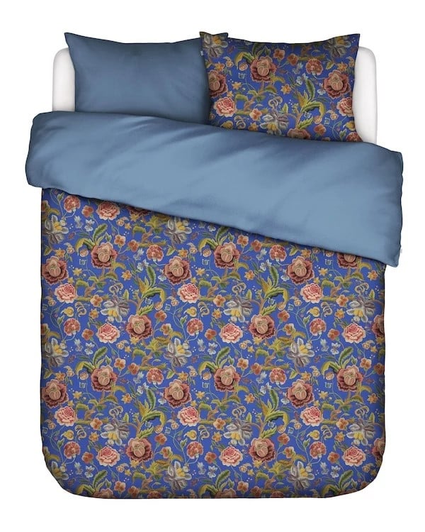 Essenza Roselina dekbedovertrek Ultra marine blue