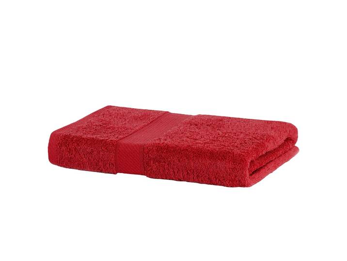 Handtuch Amby 50 x 100cm Rot/Bordeaux