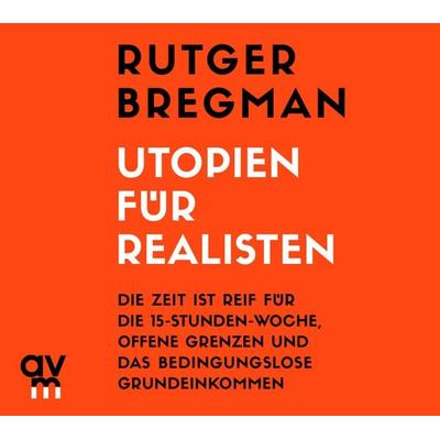 Utopien für Realisten - Rutger Bregman, CD, 9783748401278