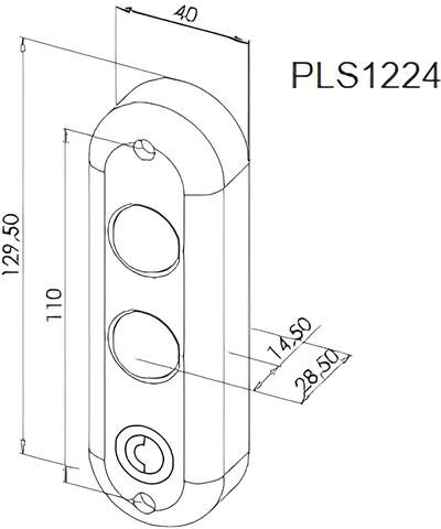 Platine de signalisation LED 12 / 24 V AC / DC SEWOSY PLS1224