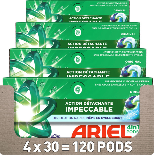 Ariel 4in1 Pods Original - 120 stuks