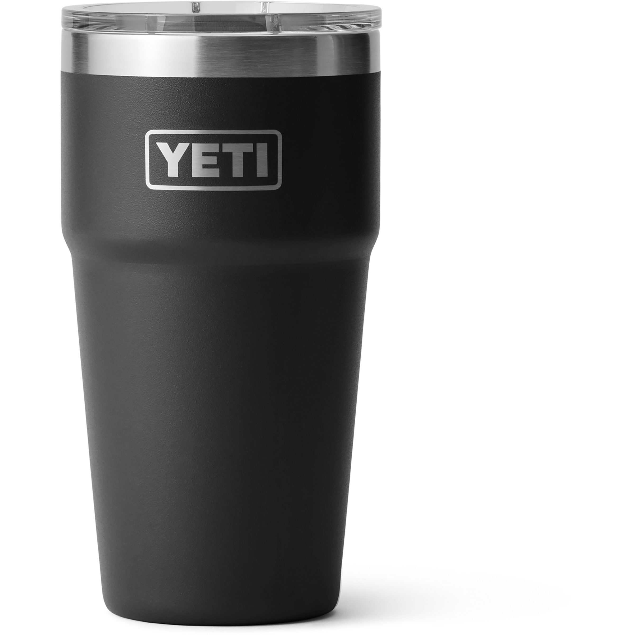 Yeti Rambler 20oz Stackable Isolierbecher Isolierflaschen schwarz Größe 591ml Camping