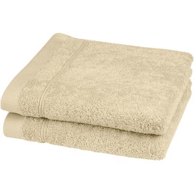 Handtücher ROSS "Rubin", beige (sand), B:50cm L:100cm, Frottier, Baumwolle, Handtücher, 100% Baumwolle