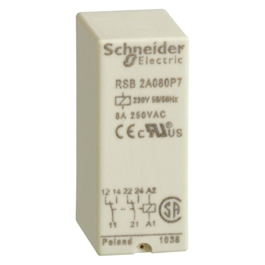 Schneider Electric Interface-Relais Zelio RSB 230Vac 8A (RSB2A080P7)