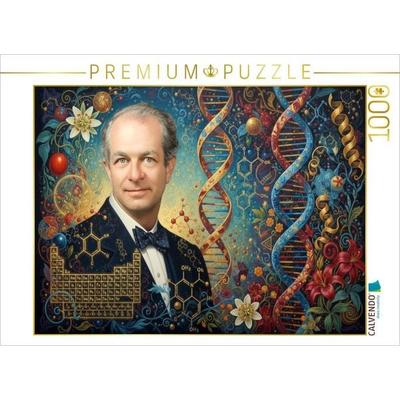 CALVENDO Puzzle Linus Pauling (1901-1994) - berühmter Chemiker | 1000 Teile Lege-Größe 64x48cm Foto-Puzzle für glückliche Stunden