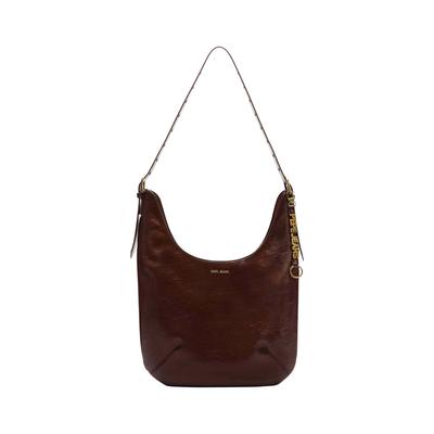 Umhängetasche PEPE JEANS "crossbody bag IANNA", Damen, Gr. onesize, braun, 100% Polyurethan, Taschen Umhängetasche