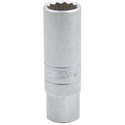 KS Tools 911.3990 3/8 Spezial-Zündkerzen-Stecknuss, dünnwandig, 14mm