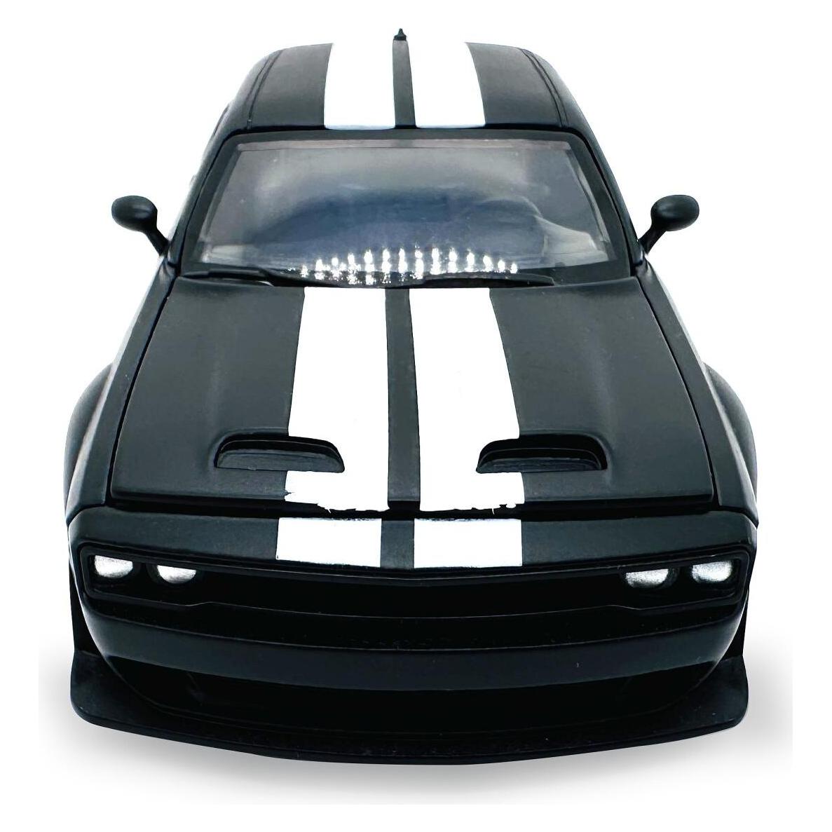 Schwarz Kitchen Dodge Challenger SRT Jailbreak Diecast 1:36 schwarz 2in1 (402615)