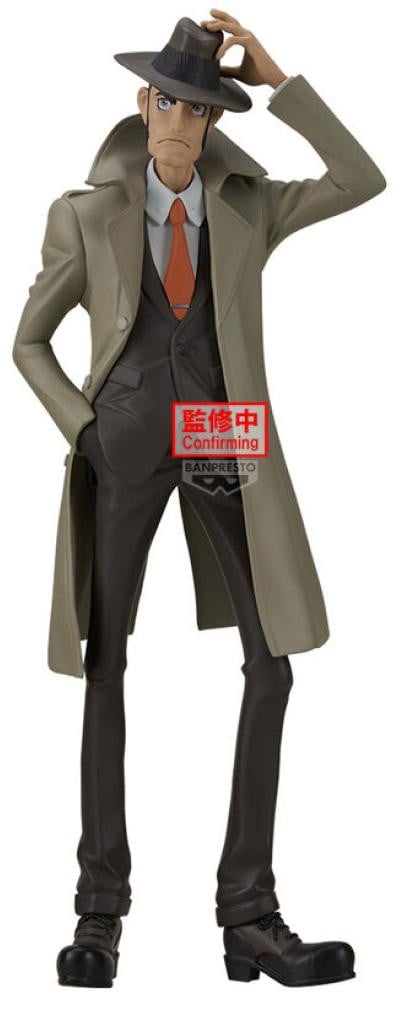 Banpresto Actiefiguur Inspector Zenigata Lupin de Derde 27 cm meerkleurig