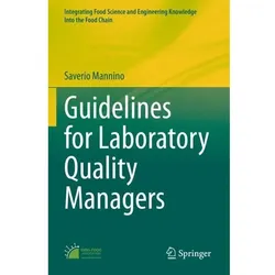 Guidelines for Laboratory Quality Managers, Fachbücher von Saverio Mannino
