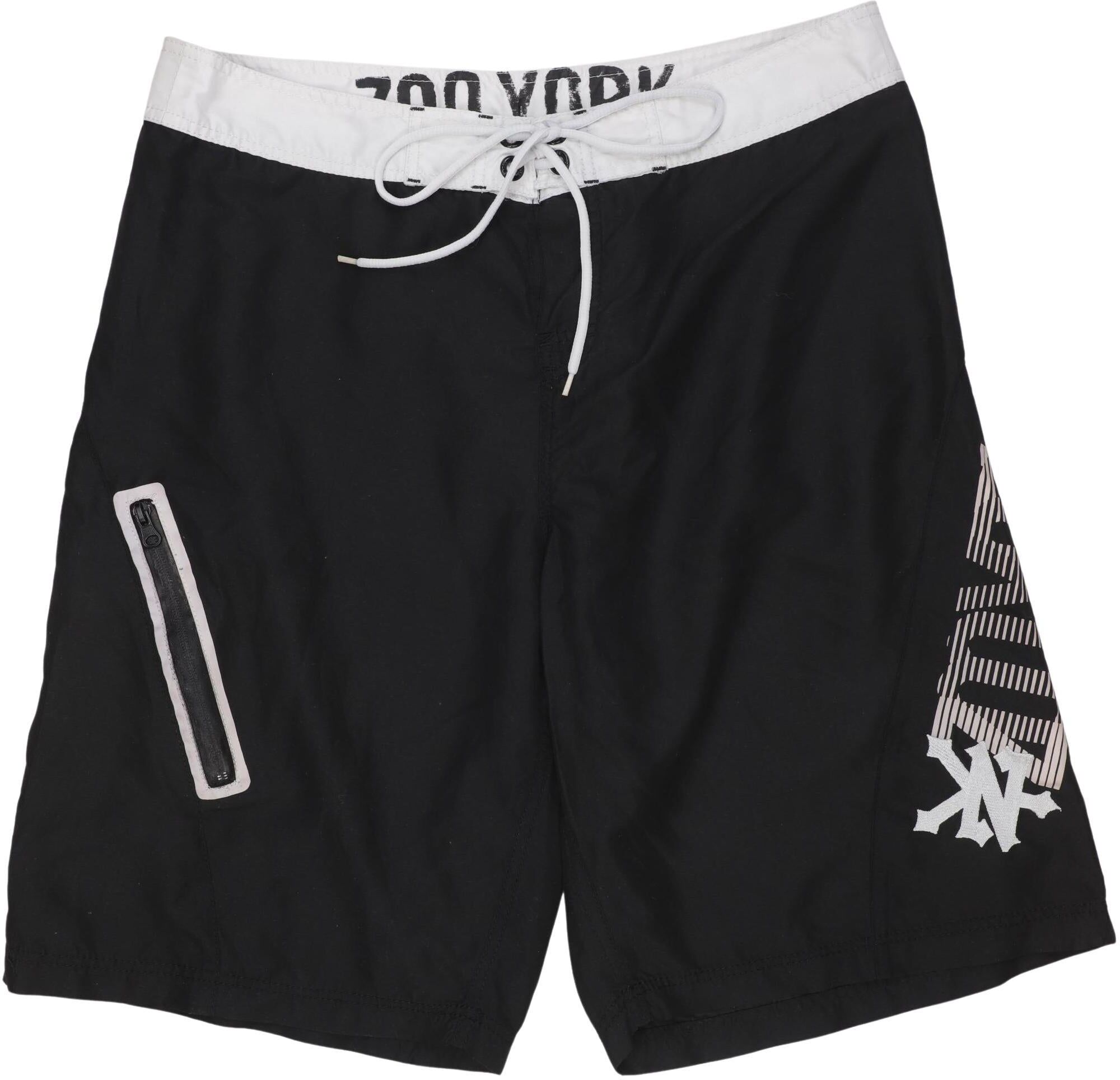 Zoo York Herren Shorts, Schwarz, Gr. W34, Synthetik - Second Hand