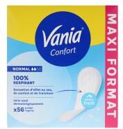 Vania Confort Protège-Slips Normal Fresh 56 Protège-Lingeries - Boîte 56 Protège-Slips