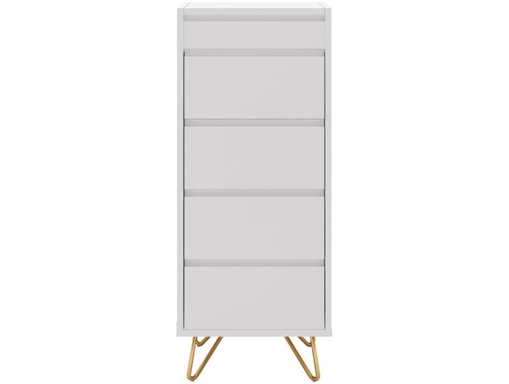 Kommode Saija Weiss MDF B 45 H 110 cm - Kommode