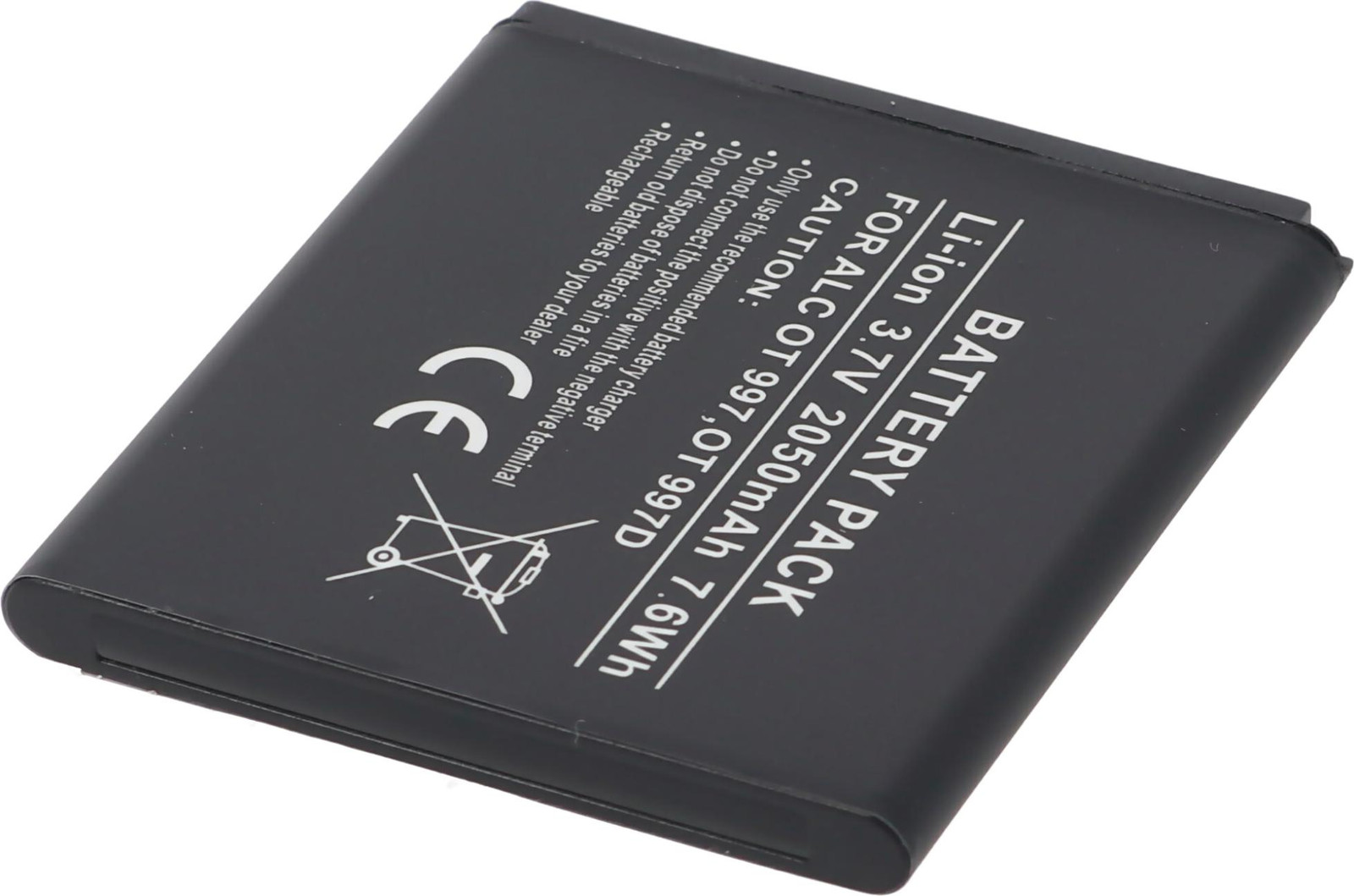 AccuCell vervangende batterij compatibel met TCL S710 en S800