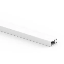 GGK 2830 Kabelkanal Mini clip 5x9mm-9010, selbstklebend, Scharnieroberteil, alpinweiß Mini 5x9 clip Mini5x9clip  - 2 Meter