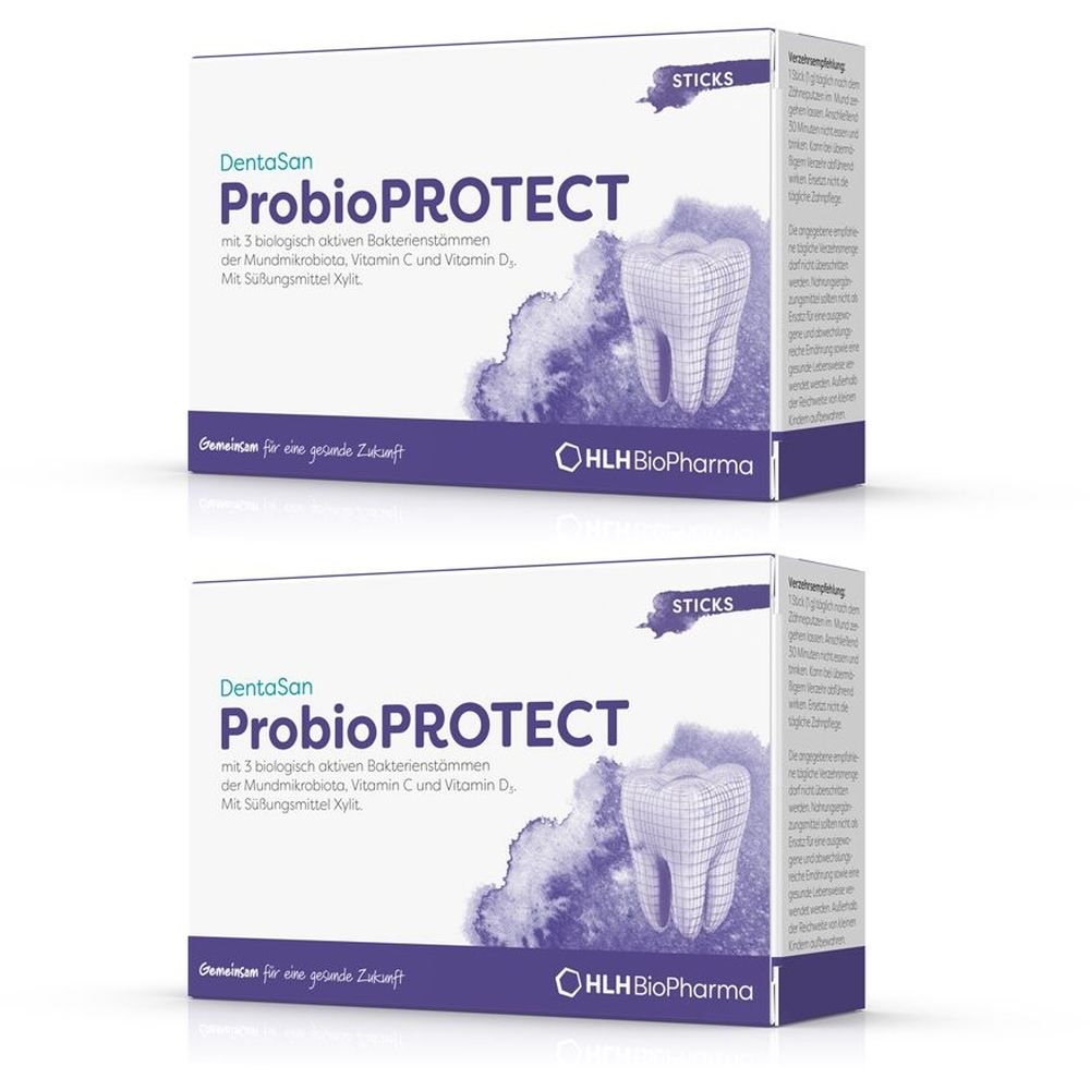Dentasan ProbioPROTECT Sticks 2x 2x28 St Granulat