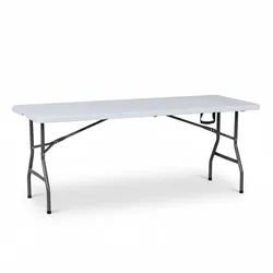 Cateringtisch, 1830 x 750 x 740 mm, klappbare Tischplatte
