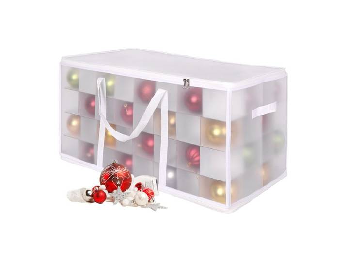 Relaxdays Weihnachtskugel Aufbewahrungsbox