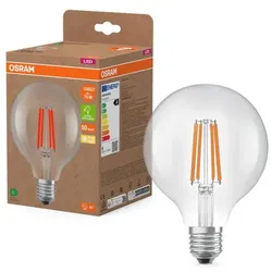 OSRAM E27 STAR Globe 95 besonders effiziente LED Filament Kugellampe 5W wie 75W 2700K warmweißes Licht