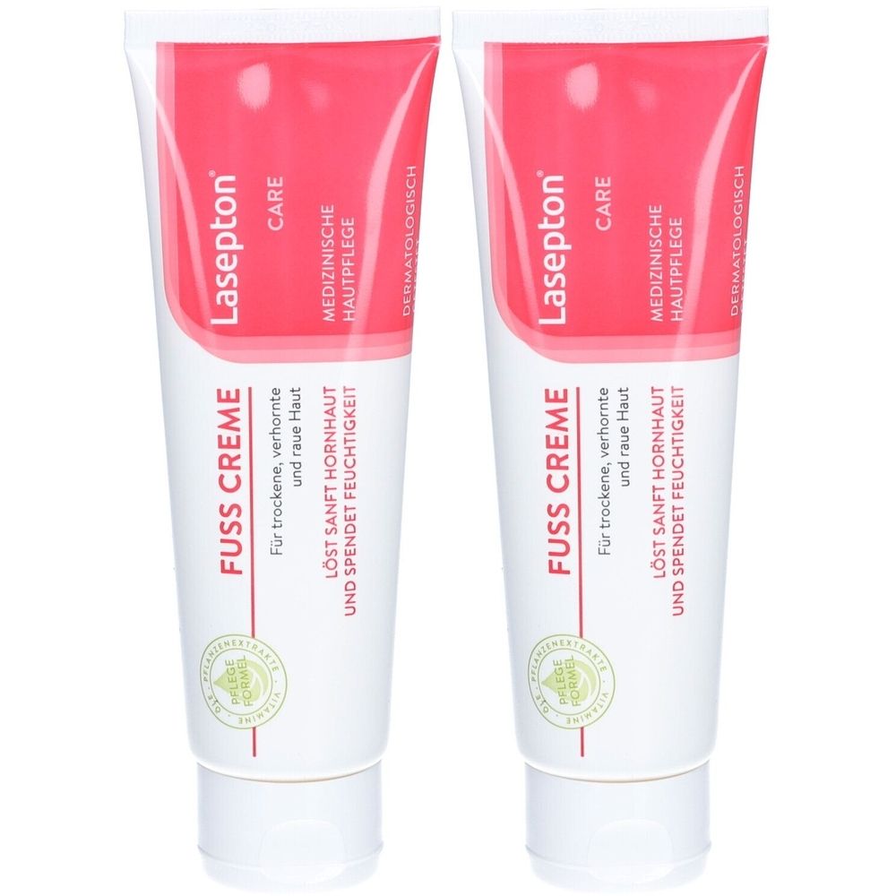 Laseptonmed Fuss Creme x2 2x75 ml Fußcreme