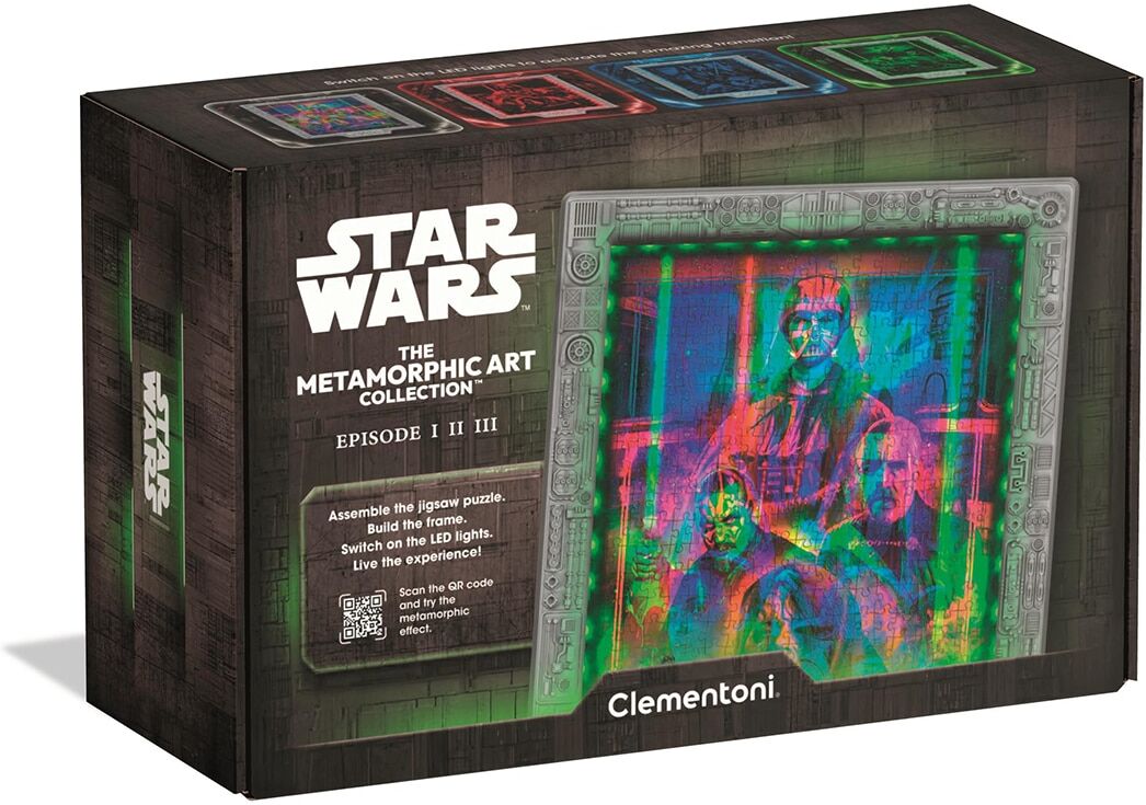 Clementoni Puzzle 520 Star Wars Metamorphic EP.I II III Star Wars .
