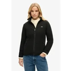Superdry für Damen. W2012375A Vlies Vlies schwarz (XL), Lässig, Polyester
