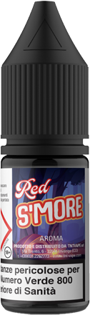 TNT Vape Red S'More Aroma Concentrato 10ml Graham Cracker Marshmallow Fragola