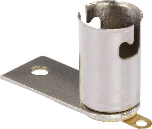 TRU Components 1243986 Lampenfassung Sockel (Miniaturlampen): BA9s Anschluss (Sockel): Lötöse