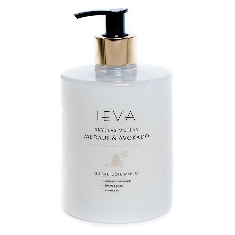 Ieva Liquid Soap Honey & Avocado 500 ml (Flüssigseife, 500 ml) (33034476)