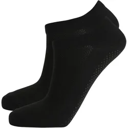 2er Pack ENDURANCE Duana Grip Sneakersocken Damen 1001 - black 39-42