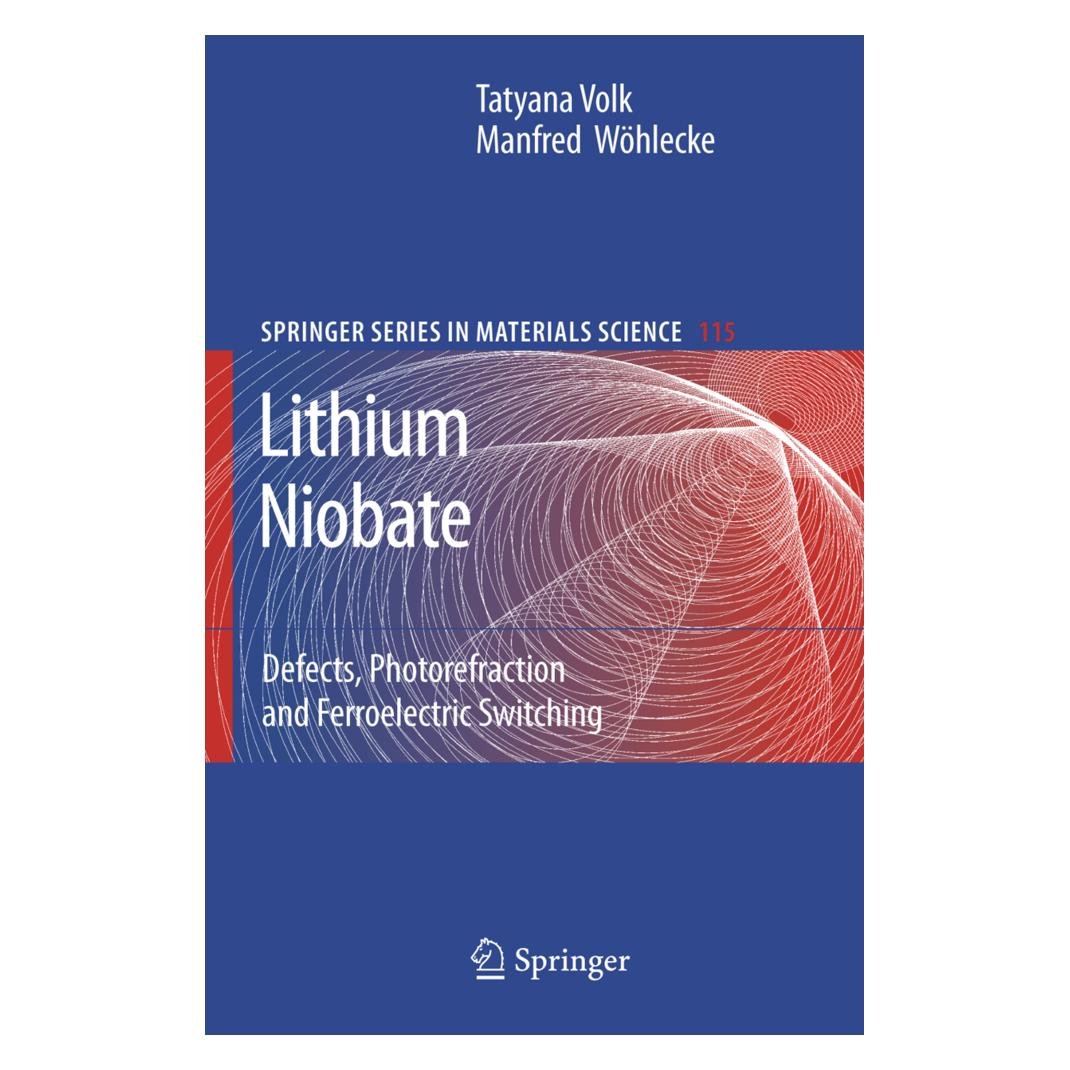 Springer Lithium Niobate (Englisch, Softcover, Manfred Wöhlecke, Tatyana Volk) (55384931)