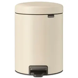 brabantia Treteimer NewIcon 5l Edelstahl Beige