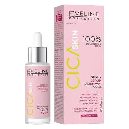 Eveline Cica Skin Super Serum Moisturizing Soothing 30ml (30 ml) (57290520)