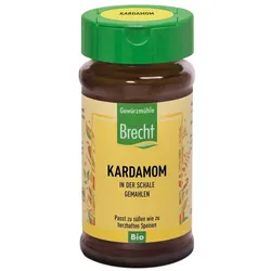 Kardamom - gemahlen Glas