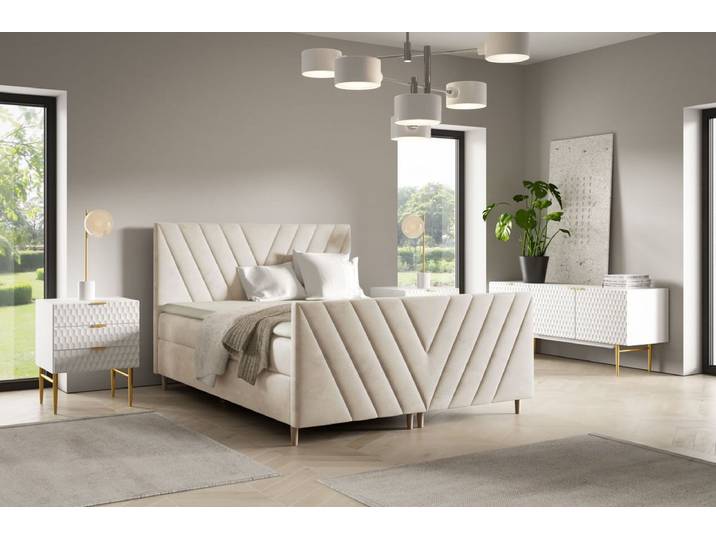 DB-Möbel Boxspringbett BENO-light Möbel vom Hersteller.