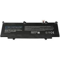 IPC Notebook-Akku (3400 mAh), Notebook Akku, Schwarz