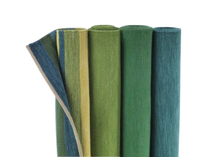 Kateha Tapis de couloir Allium 80 x 250 cm aubergine