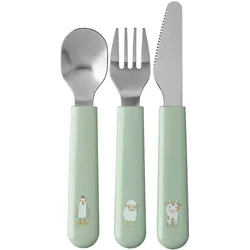 MEPAL Kinder-Besteckset Mio 3-teilig - grün