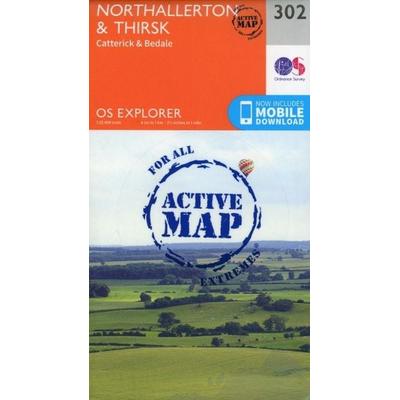 Northallerton and Thirsk - Catterick and Bedale, Karte von Ordnance Survey, Ordnance Survey, 978-0-319-47174-6