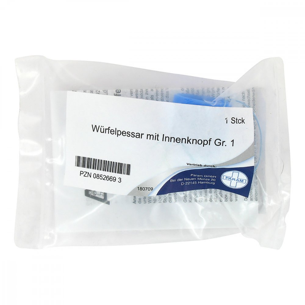 Dr. Arabin GmbH & Co.KG Arabin Würfel Pessar mit Innenknopf Größe 1 08526693