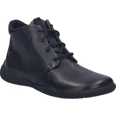 Stiefelette JOSEF SEIBEL "Wynona 05, schwarz", Damen, Gr. 36, schwarz, Obermaterial: 100% Rindsleder Leather cow., Schuhe Stiefelette