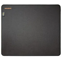 Cougar 3PFRWLXBRB3.0001, Schwarz, Monochromatisch, Tuch, Gummi, Anti-Rutsch-Basis, Gaming-Mauspad (L), Mausmatte, Schwarz