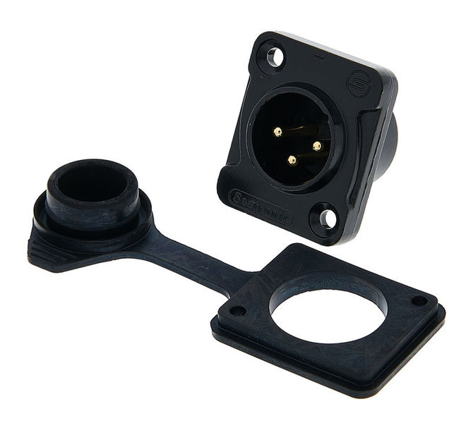 Seetronic J3F2C-W-B 3pin XLR IP65