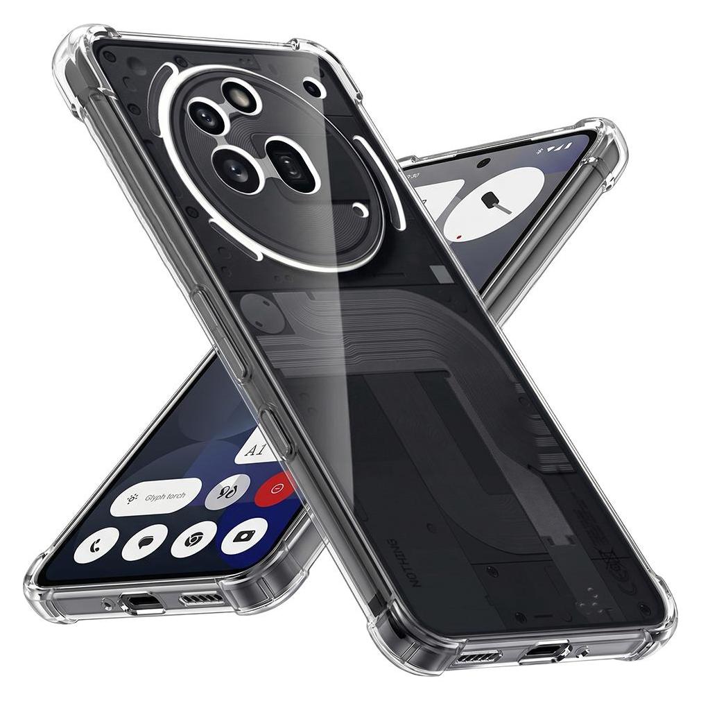 Techsuit Shockproof Clear Silicone (Nothing Phone (3a) Pro) (56365630)