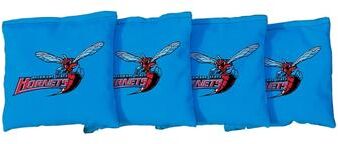 Skip's Garage Delaware State DSU Hornets Blue Cornhole Bags
