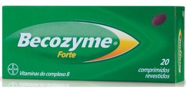 Becozyme Forte Vitaminas Complexo B 20 comprimidos