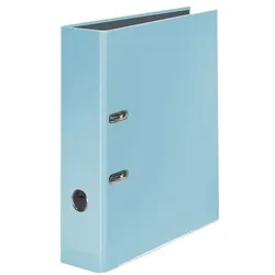 Falken Ordner A4 »PastellColor« 8 cm blau, 8x31.8x28.5 cm