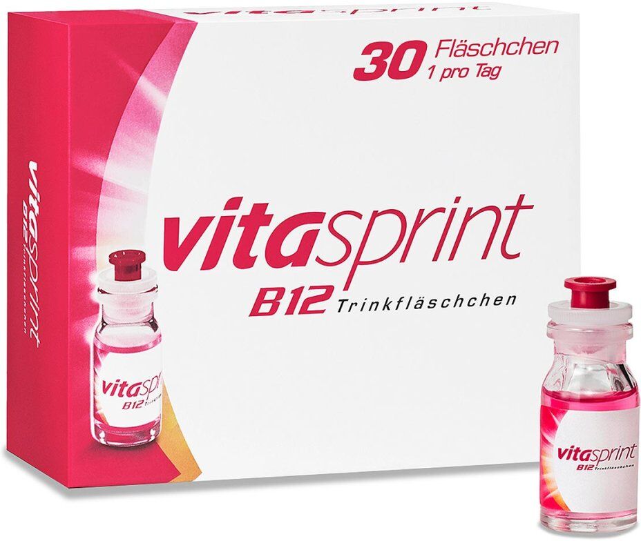 Vitasprint B12 Trinkfläschchen mit Vitamin B12 für mehr Energie