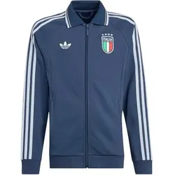 ADIDAS Kinder Fanjacke Italien Anthem Kids Auswärtsjacke, Größe 140 in Blau Blau