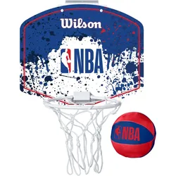 Wilson NBA NBA-Logo Mini Basketballset red/white/blue